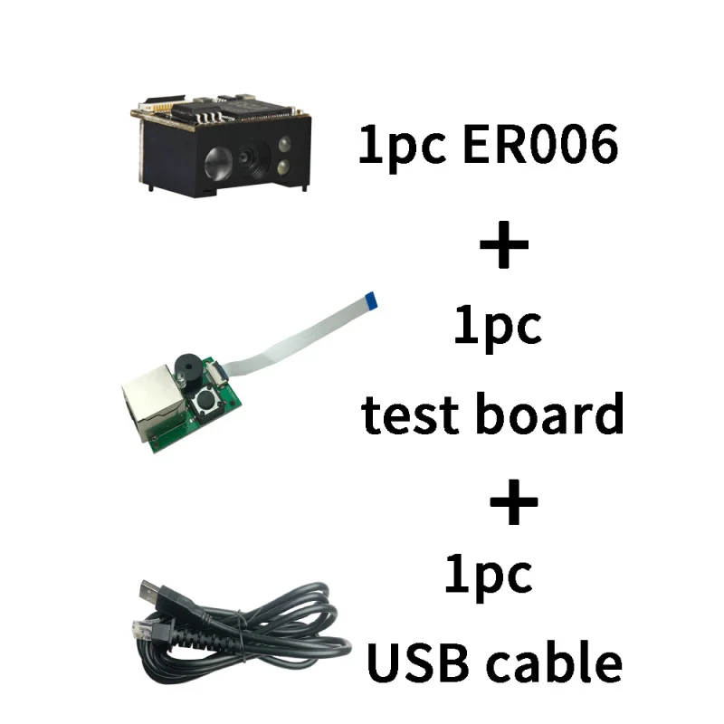 Сканер штрих-кода Встроенный сканер 1D/2D Модуль считывания QR-кода Считыватель