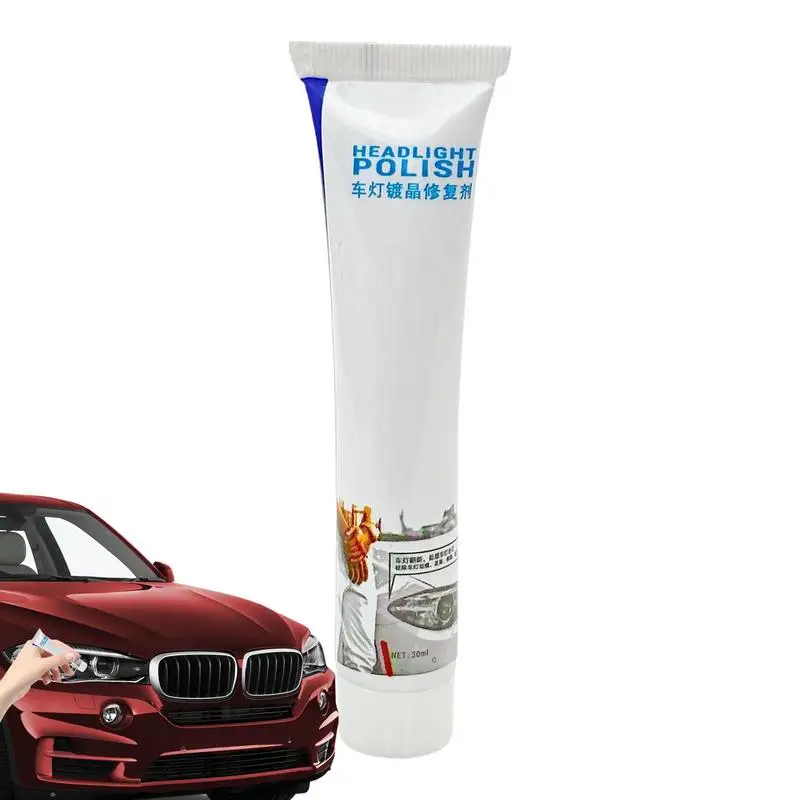 

Car Headlight Repair Fluid 30ml Headlight Restoration Kit Car Scratch Remover Polish & Paint Restorer Easily Repair Paint