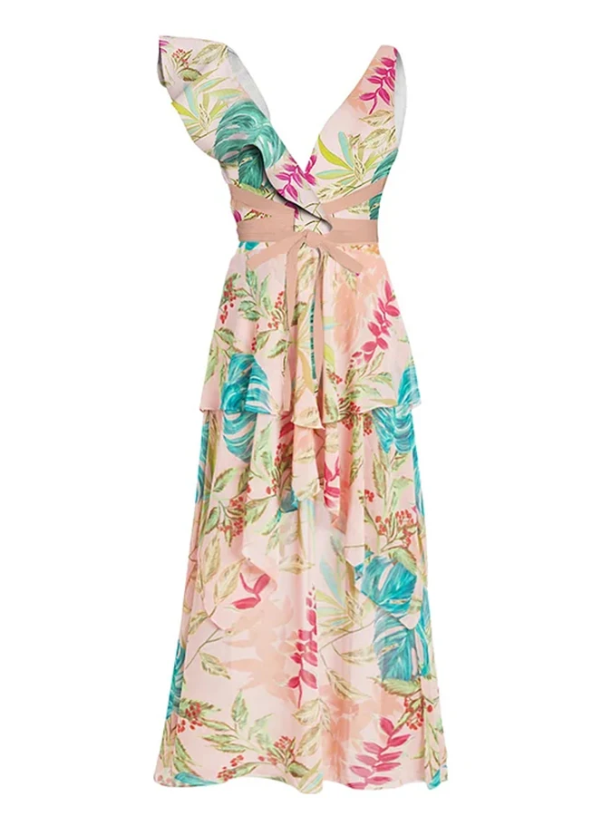 Рисунок 5 - Женская пляжная одежда с ботаническим принтом