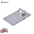 7,7 см х 5 см перстень цветная палитра из нержавеющей стали пластина крем для макияжа основа, смешивание палитра косметический инструмент для макияжа