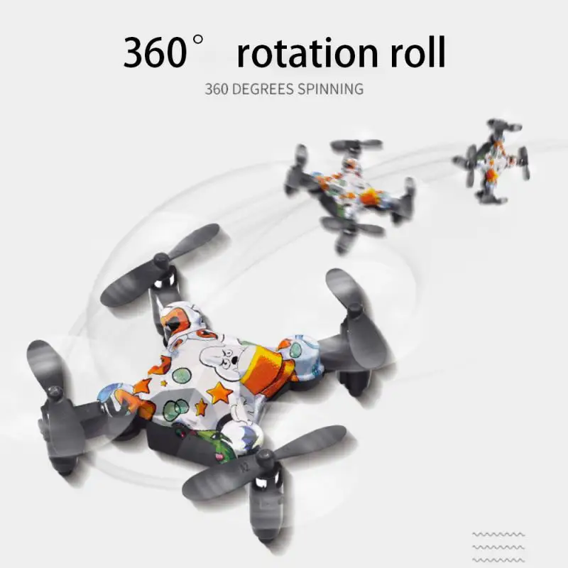 

2021 New DH-120 Mini Drone Luggage Shape RC Quadcopter With Camera Remote Control Helicopters Toy Headless Mode RC Dron