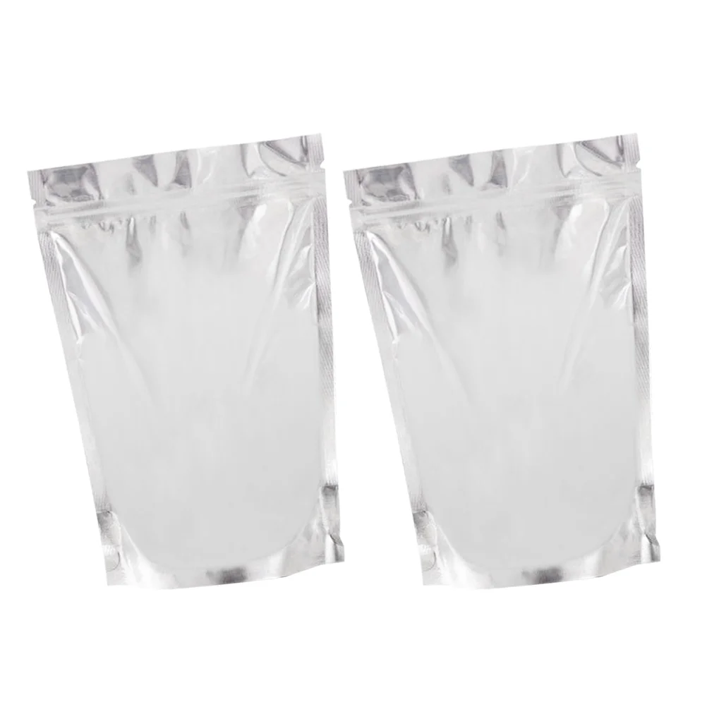 100 шт. безопасные для пищевых продуктов сумки хранения на молнии многоразовые