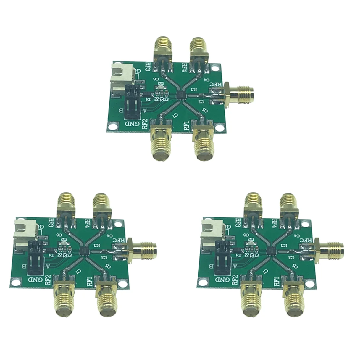 

3X HMC7992 0.1-6GHz RF Switch Module Single Pole Four Throw Switch Non-Reflective