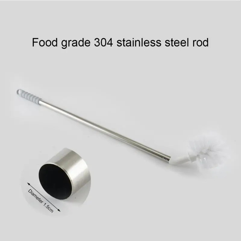 

Cleaning Brush Stainless Steel Rod Bucket Washing Brush Water Dispenser Mineral Water Bucket Brush Home Plastic Bucket Brushes