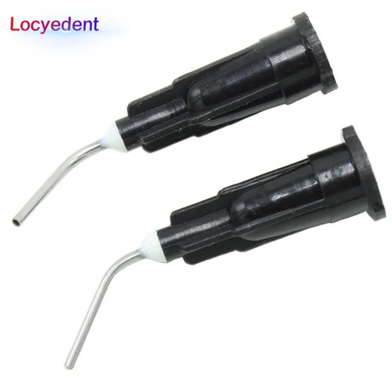 500 шт. одноразовые ирригационные изогнутые иглы для стоматологического орошения