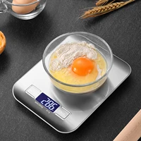 510kg digital kitchen scale electronic lcd display stainless steel weight scale measuring food diet scales kitchen accessories