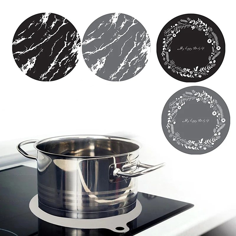 

Коврик для плиты, коврик из стекловолокна для индукционных варочных поверхностей, магнитный нескользящий Силиконовый протектор от царапин, термостойкий, для индукционной плиты