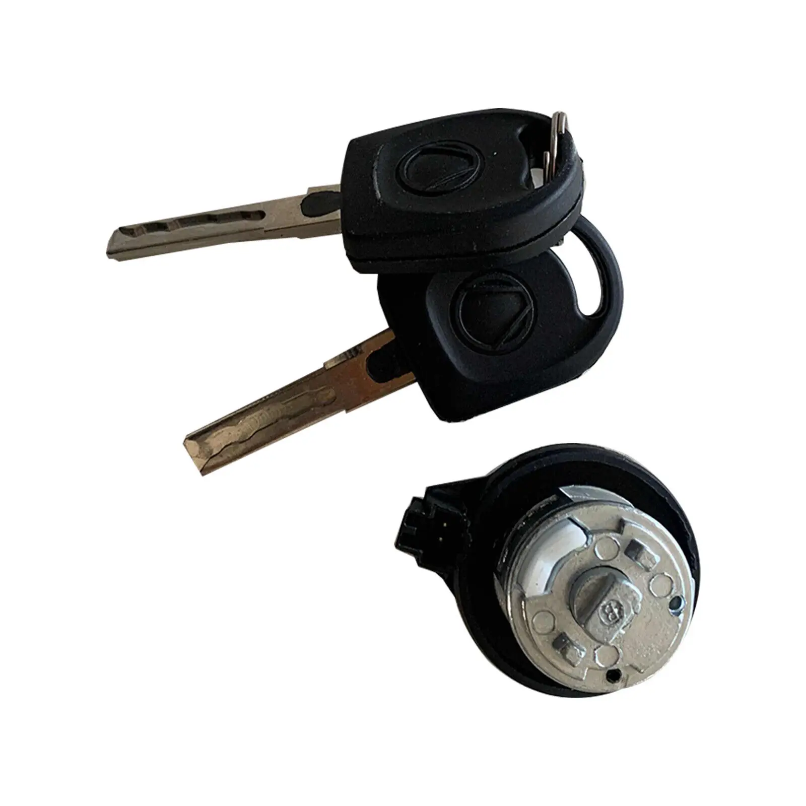 Для Seat Leon Ibiza / VW Новый Замок зажигания цилиндр иммобилайзер и 2 ключа