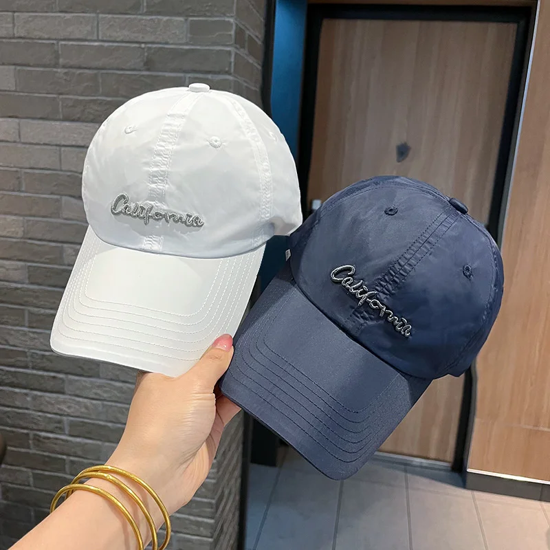 

Бейсболка женская быстросохнущая, воздухопроницаемая хлопковая кепка от солнца с мягким верхом, для спорта на открытом воздухе, летняя пляжная шляпа от солнца