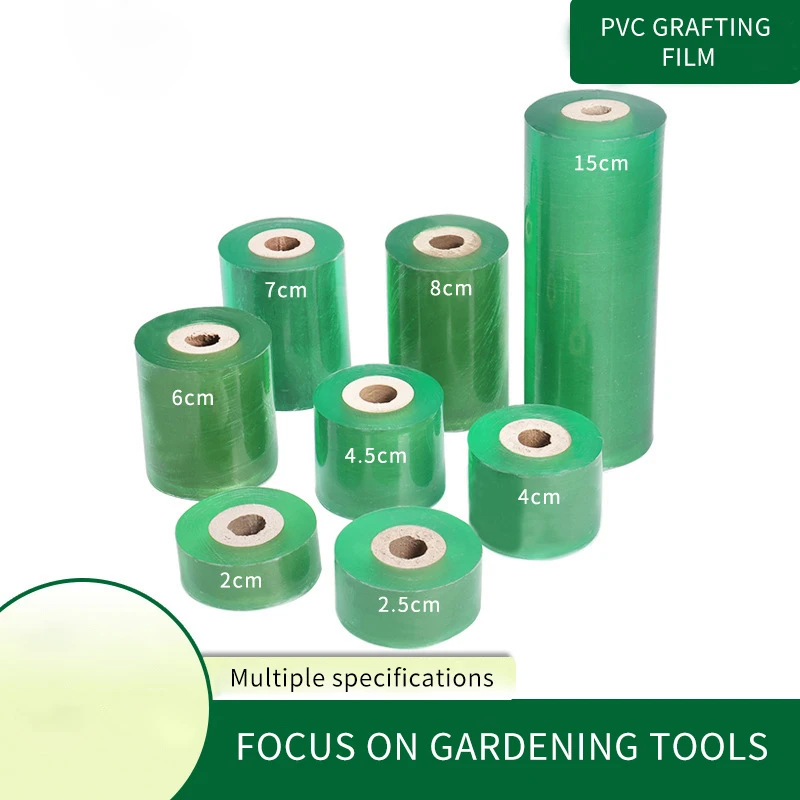Garden Grafting Bandage Fruit Tree Seedling Wrapping Tape Without Knotting Self-adhesive Wrapping Film Grafting Film