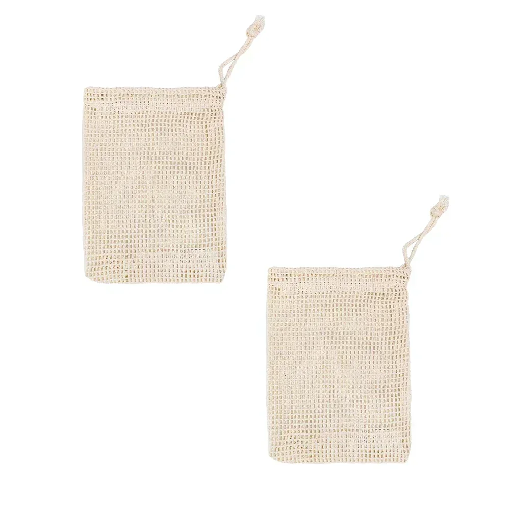 

Хлопковые сетчатые мешки для мыла