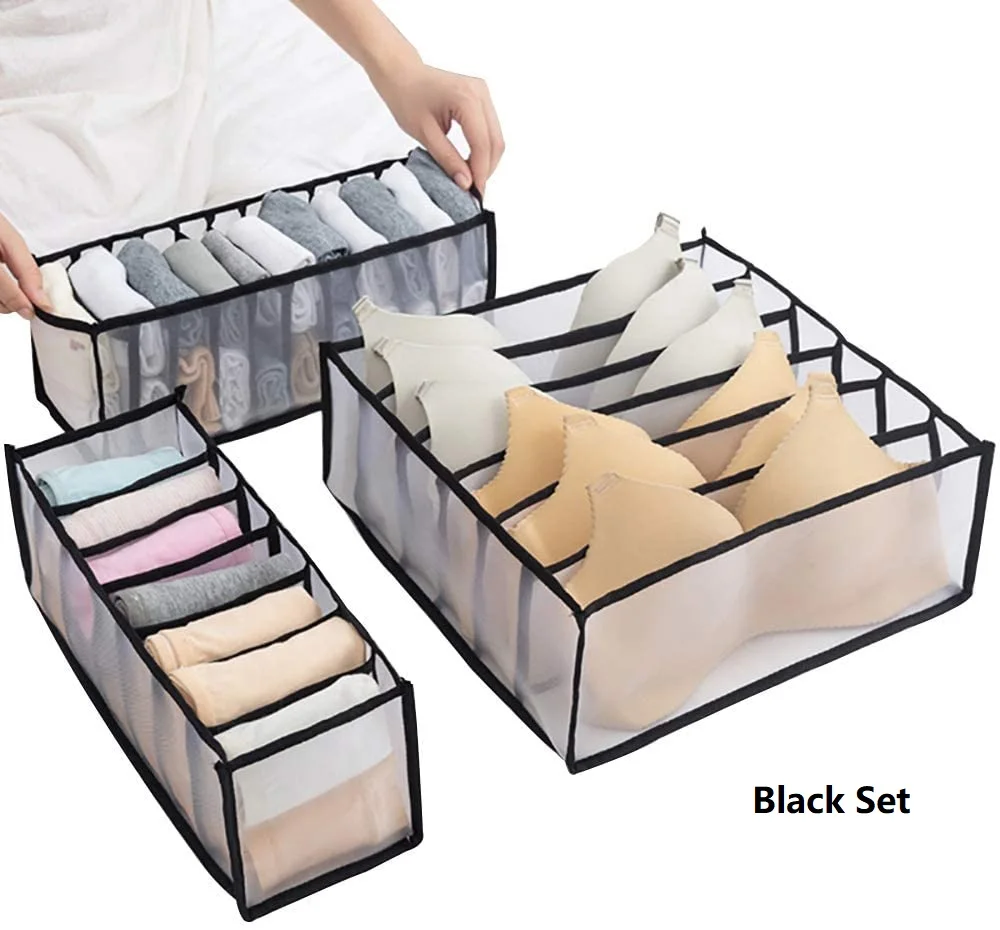 Ящик для нижнего белья органайзер бюстгальтеров складной ящик хранения белый