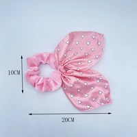 wholesale new style cute and durable womens flannel headwear streamer hair tie