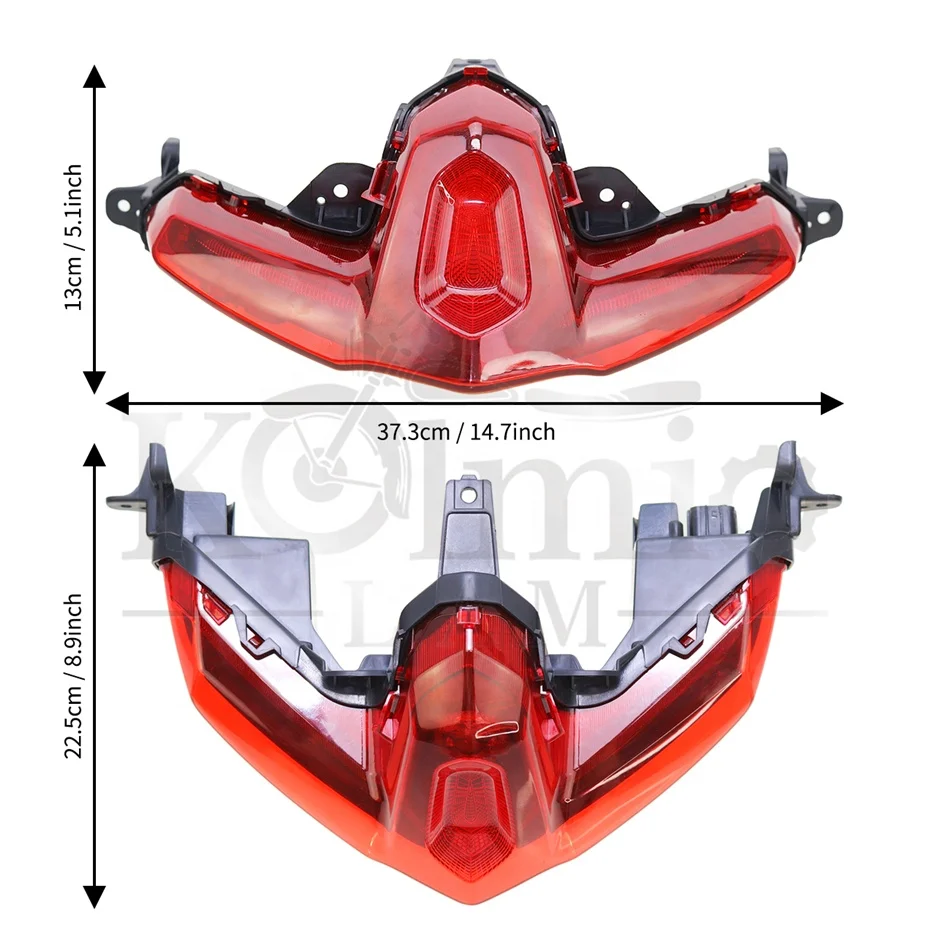 

Fit For TMAX560 T-MAX560 Tech MAX 560 2020-2021 Tail Light LED Lights Tailight Rear Brake Lamp Waterproof Motorcycle Light