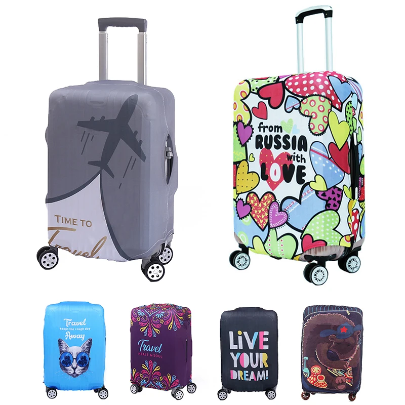 Suitcase Trolley Case Protector Cover Dust Cover Luggage Sto