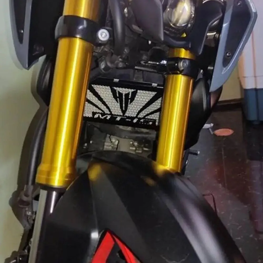 Фото ДЛЯ YAMAHA MT-15 MT15 MT 15 M-SLAZ 150 2020 2021 2022 2023 2024 Крышка радиатора мотоцикла с ЧПУ, защита для водяного охладителя, гриль №3