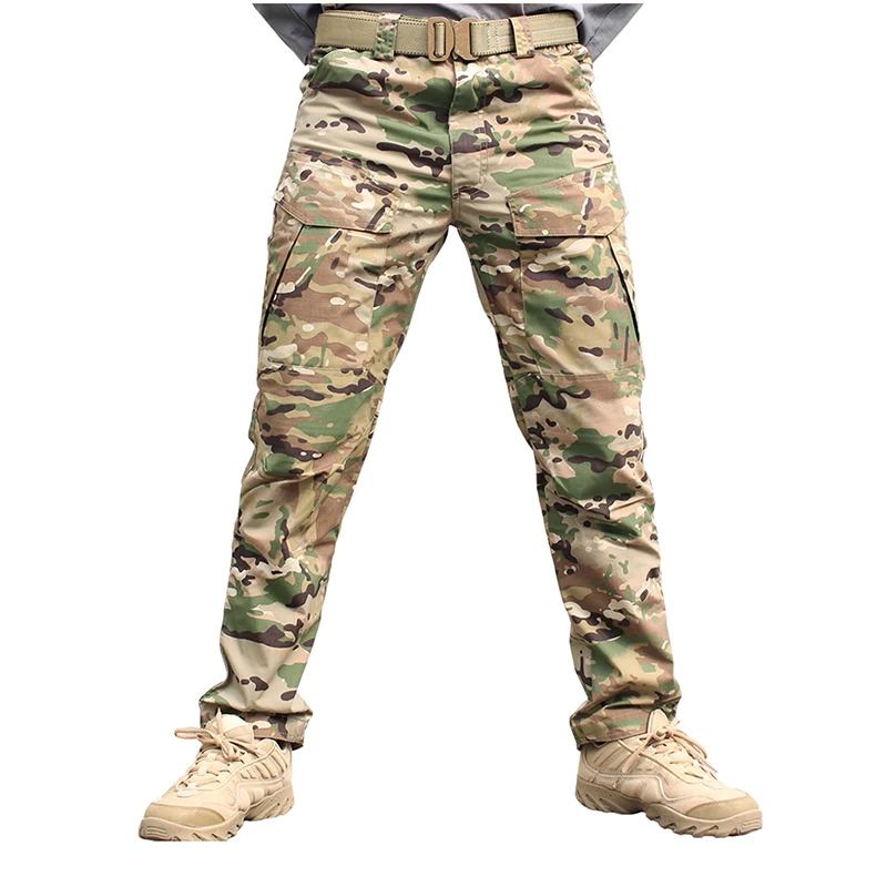 

IDOGEAR Molle Tactical Military Cargo Pants for Men M2 Officer Duty Combat Trousers Airsoft Tactical Camo Pants Outdoor Sports