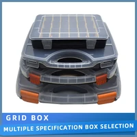 Пластиковый ящик для хранения электроники, 12-24 отсеков (на выбор)#2