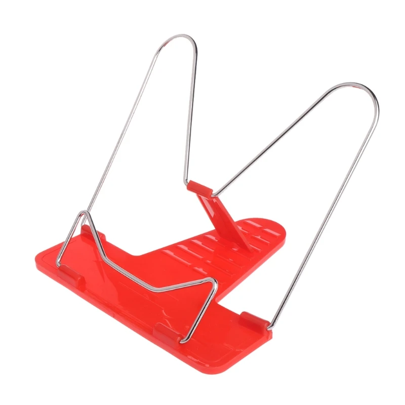 

Регулируемый угол, металлическая подставка для книги, раздвижная портативная книга для документов-фотосессия