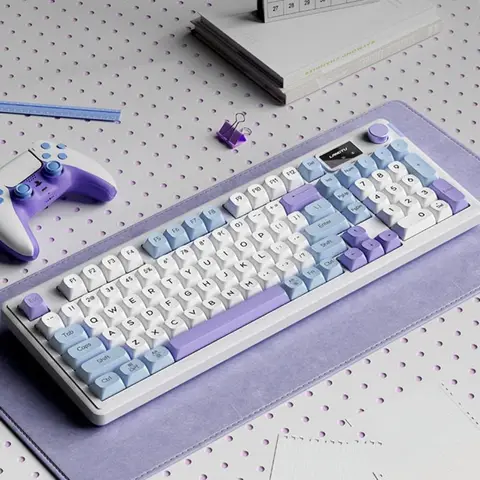 throughpp трёхрежимная механическая RGB-клавиатура ABS