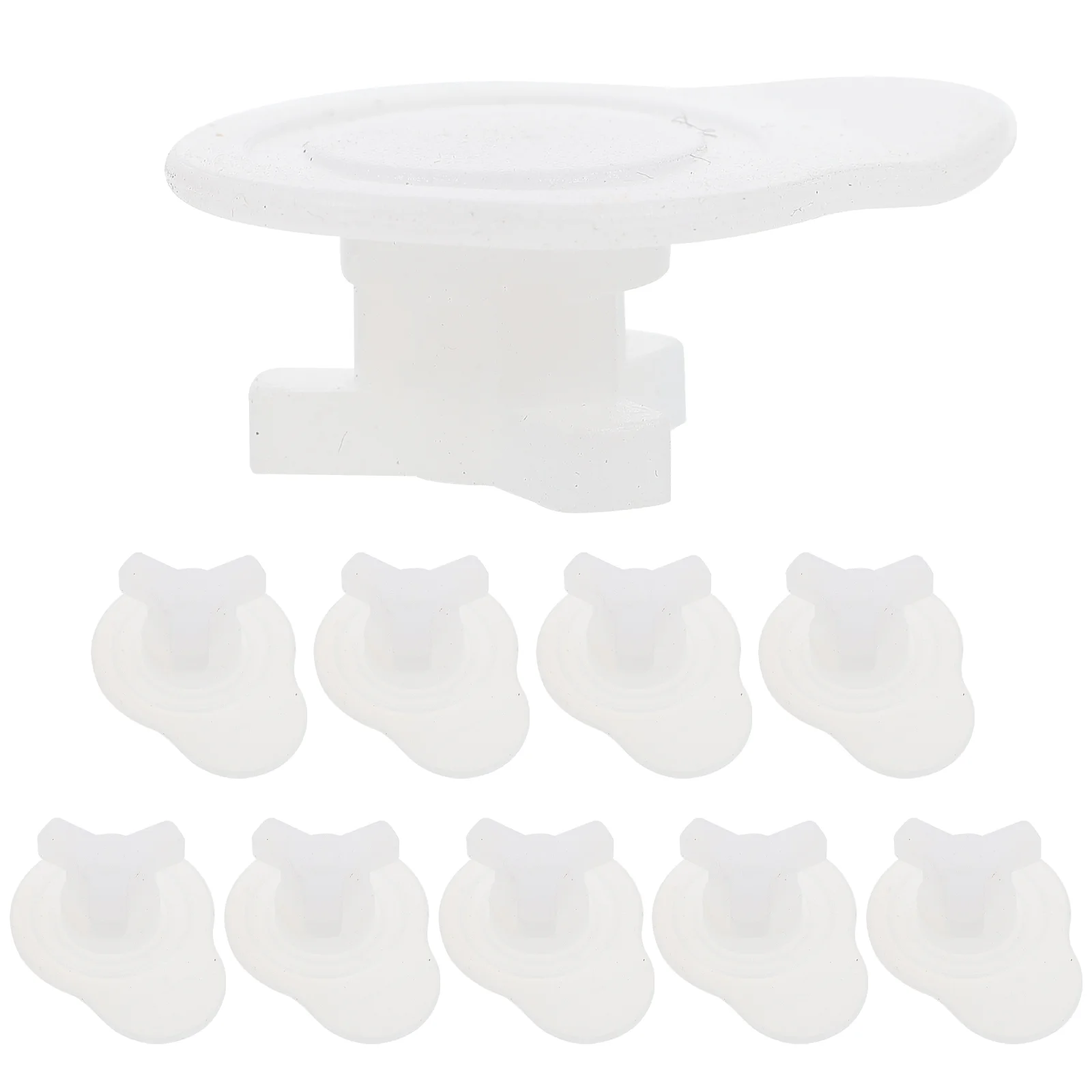 

Box Hole Container Plugs Air Vent Lunch Silicone Plug Bento Prep Shelf Peg Furniture Storage Meal Packing Camping Freezer Rubber