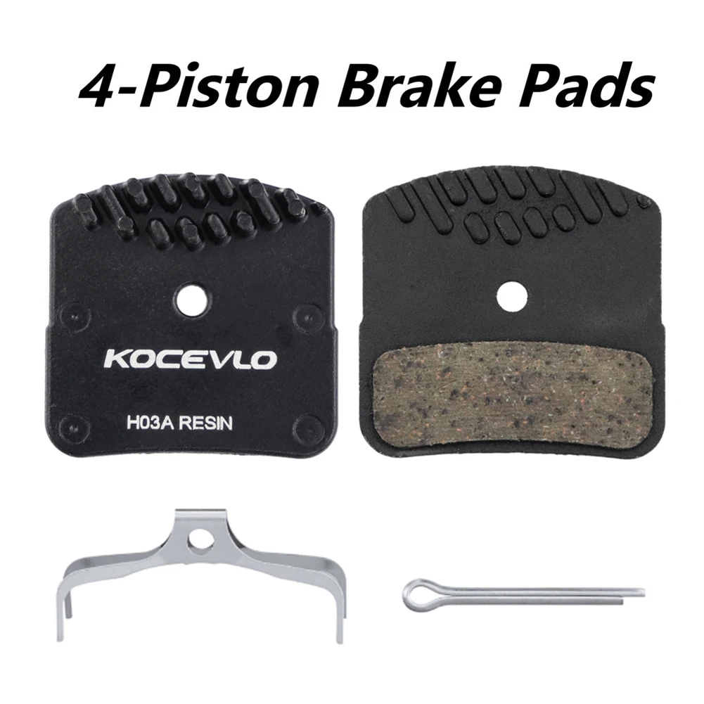 

Bicycle Ice Tech Pads H03A Four Piston Resin Cooling Disc Brake Pads For Shimano M6120 M7120 M8120 M820 M640 Cycling Parts