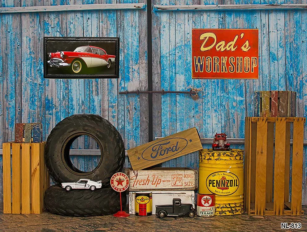 Фон для фотосъемки &quotГараж&quot