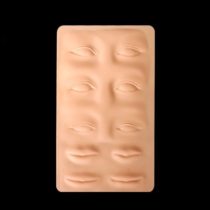 

Силиконовая тренировочная кожа для перманентного макияжа, бровей, губ, искусственная кожа, татуировка, тренировочная кожа для макияжа, тату...