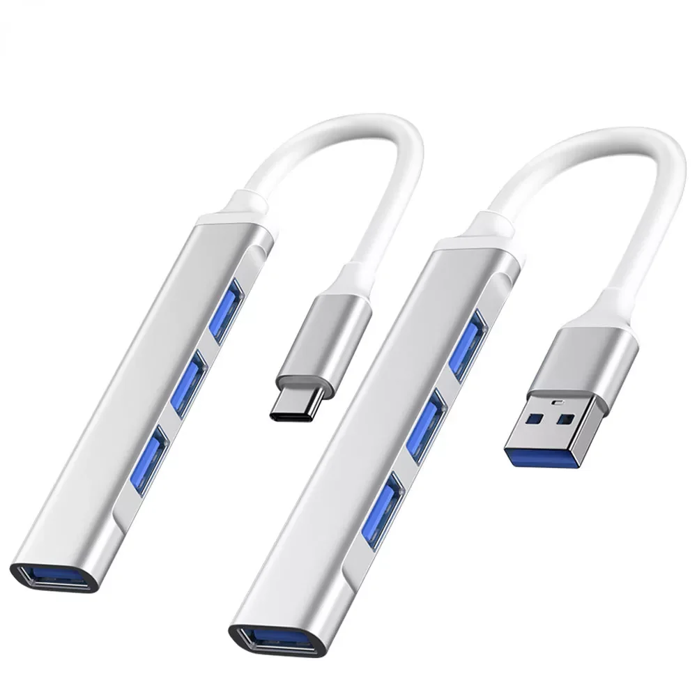 

Type C USB C HUB Dock 3.0 3.1 4 Port Multi Splitter Adapter OTG For Laptop Macbook Pro 15 Air Pro