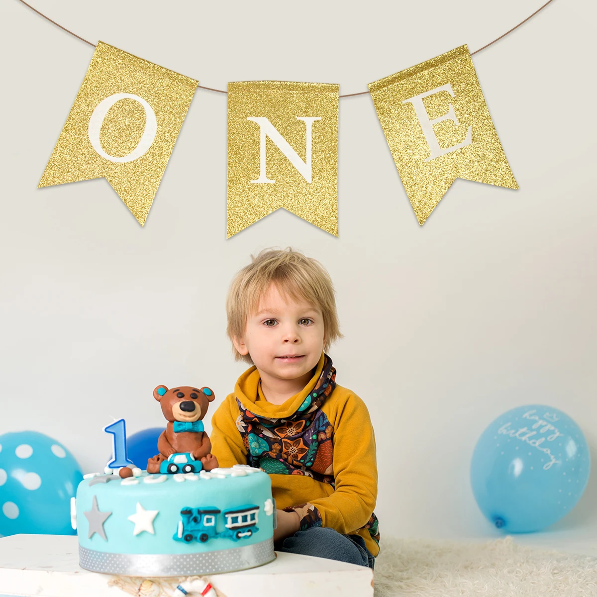 Детский стульчик для первого дня рождения флаг рыбий хвост джутовая Гирлянда