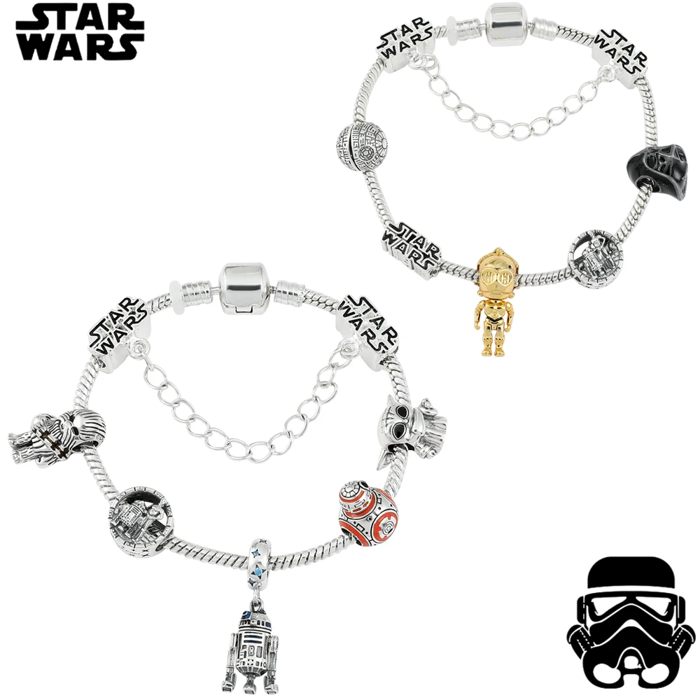 Браслет с кулоном из м/ф Звездные войны |