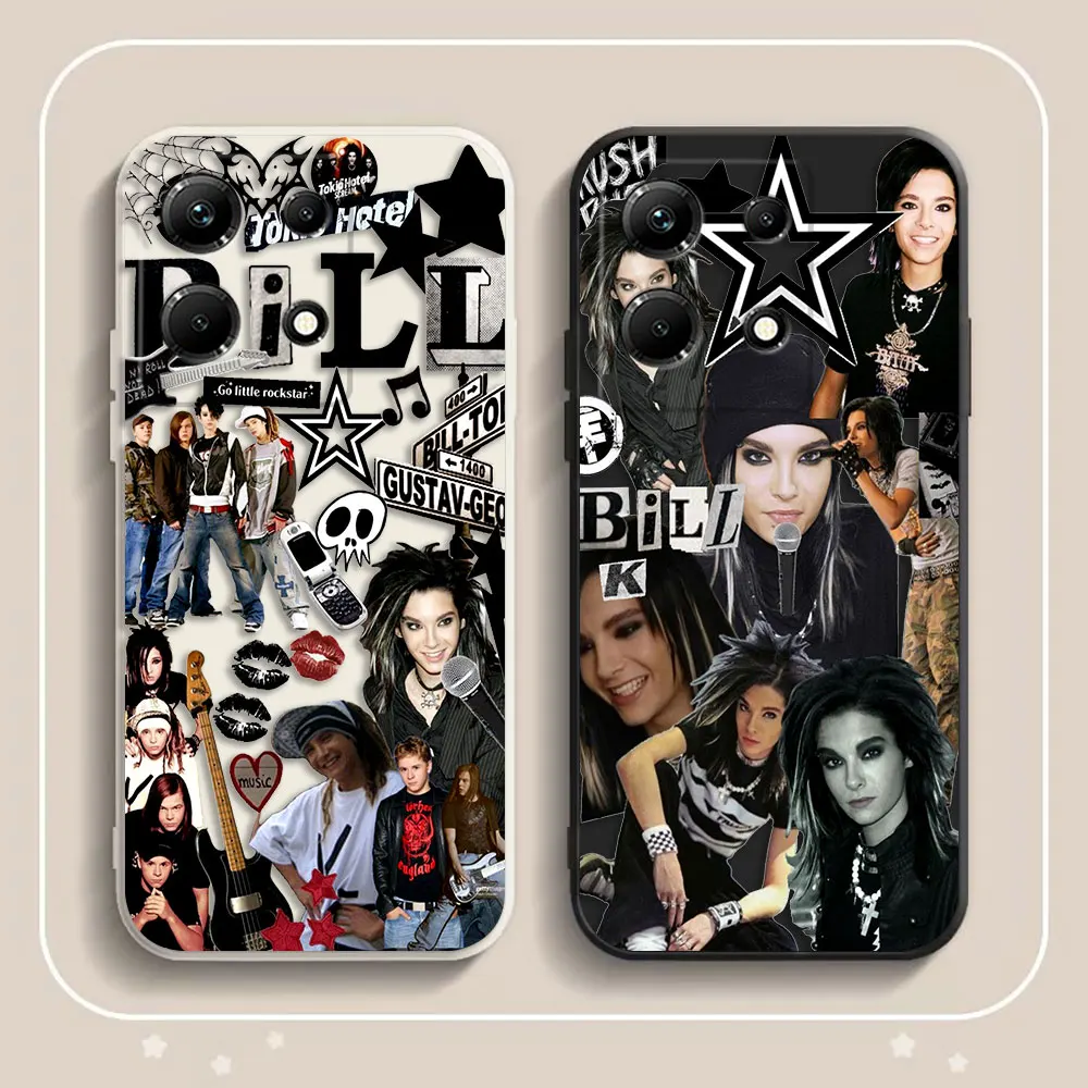 Фото Чехол для телефона T-Tokio Hotel Tom Bill K-Kaulitz для Infinix S5 GT 20 CAMON 15 16 30 30S POVA 4 NEO SPARK 6 SMART 7 8 9 10 HD Case №4