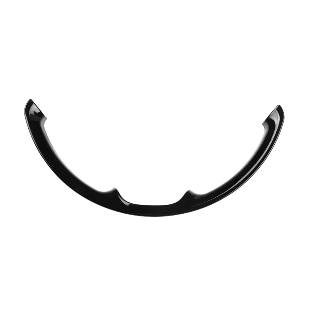 

For Toyota Sienta Aqua Yaris Cross 2022 2023 Bright Black Car Steering Wheel Panel Cover Trim Frame Sticker Accessories