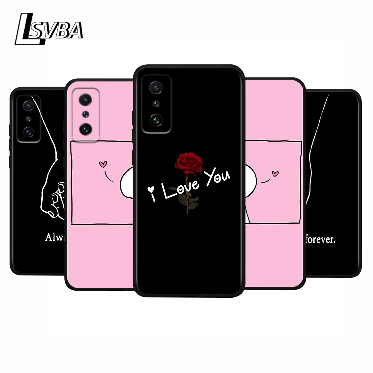 Best Friends Bff Silicone Cover For Xiaomi Redmi K50 K40 Gaming K30 K30S K30T K20 10X GO Y2 Y3 Pro Ultra Phone Case