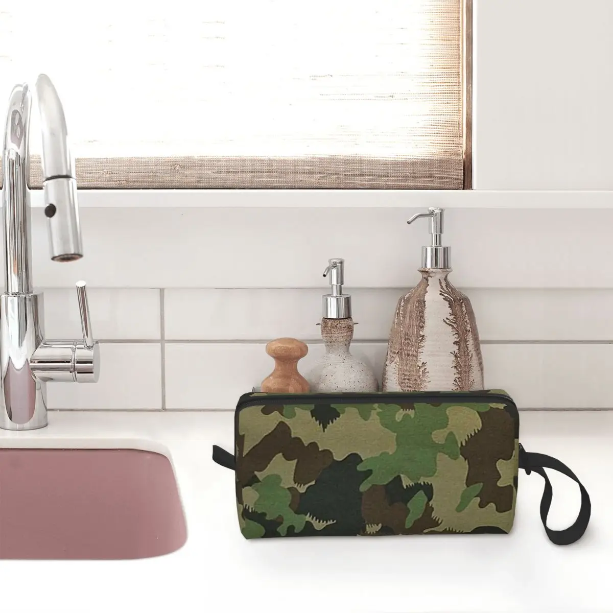 Фото TAZ 90 Swiss Camo, военная тактическая экипировка, армейский камуфляжный пенал для мальчиков и девочек, коробка для ручек, сумка для карандашей, женская косметичка №5