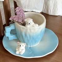 Чашечки с полярными мишками ????#5