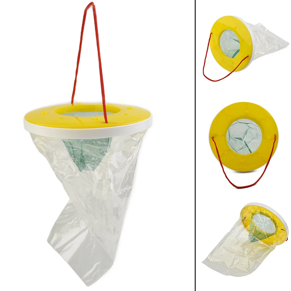 

Fruit Fly Trap Killer Plastic Trap Catcher Insect Control Farm Orchard Fruit Fly Trap Bug Wasp Flies Pest Control Insect Trapper