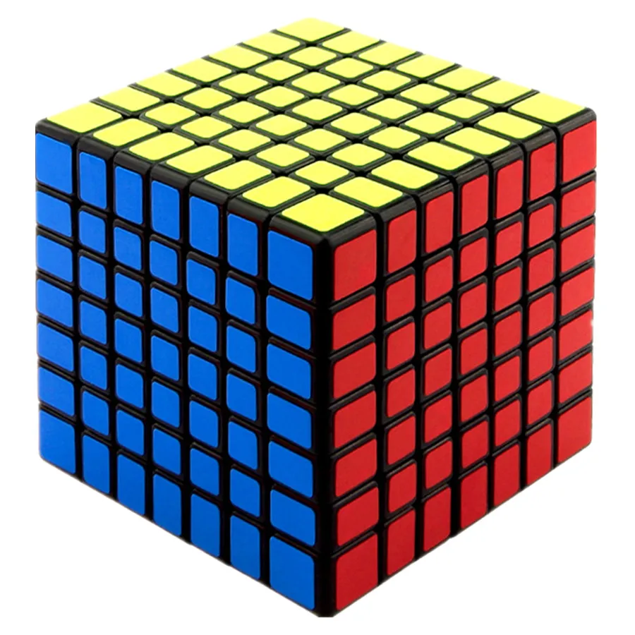 Фото Moyu Meilong 7X7 Magic Cube Speed Cube без наклеек, профессиональные игрушки Cubo Magico, головоломки, подарки на день рождения, Рождество для детей №1