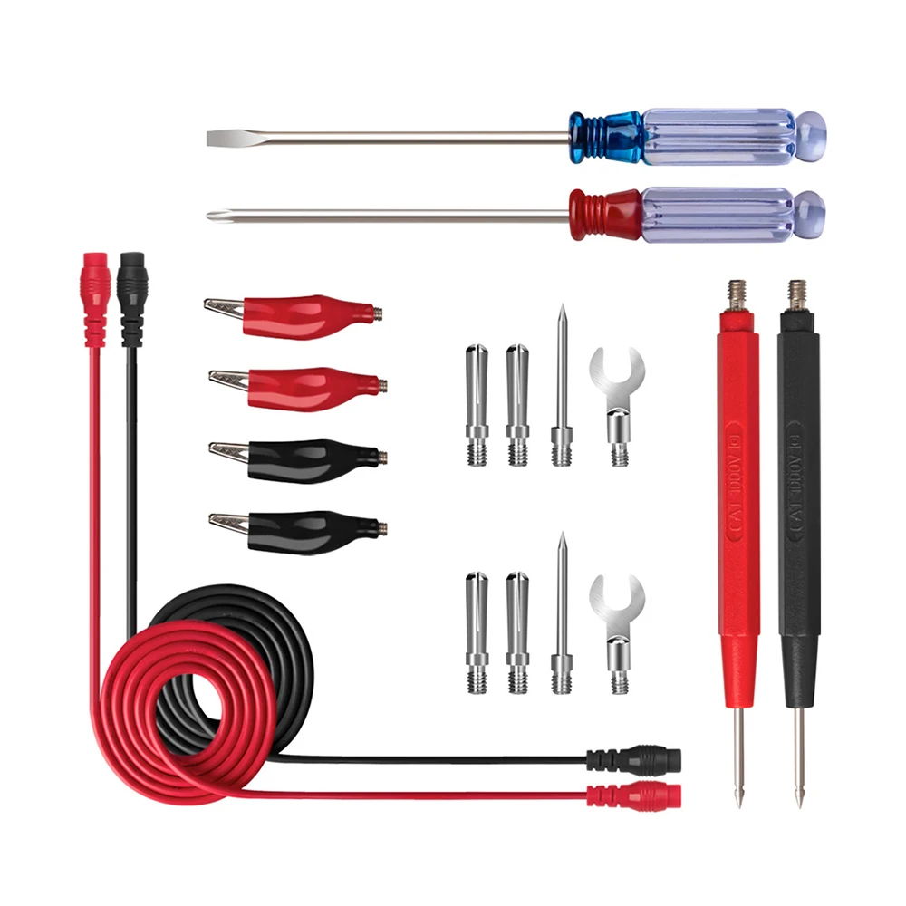 

1000V 10A Multimeter Probe replaceable needles test leads kits probes for digital multimeter cable feeler Plug Socket