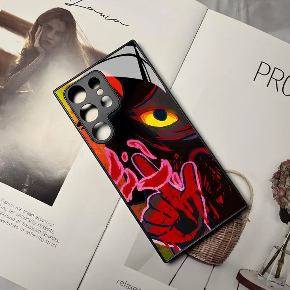 Чехол для телефона с рисунком H-Homestuck Samsung Galaxy S25 S24 S23 S22 S20 S21 Note20 Ultra Plus Fe цветной