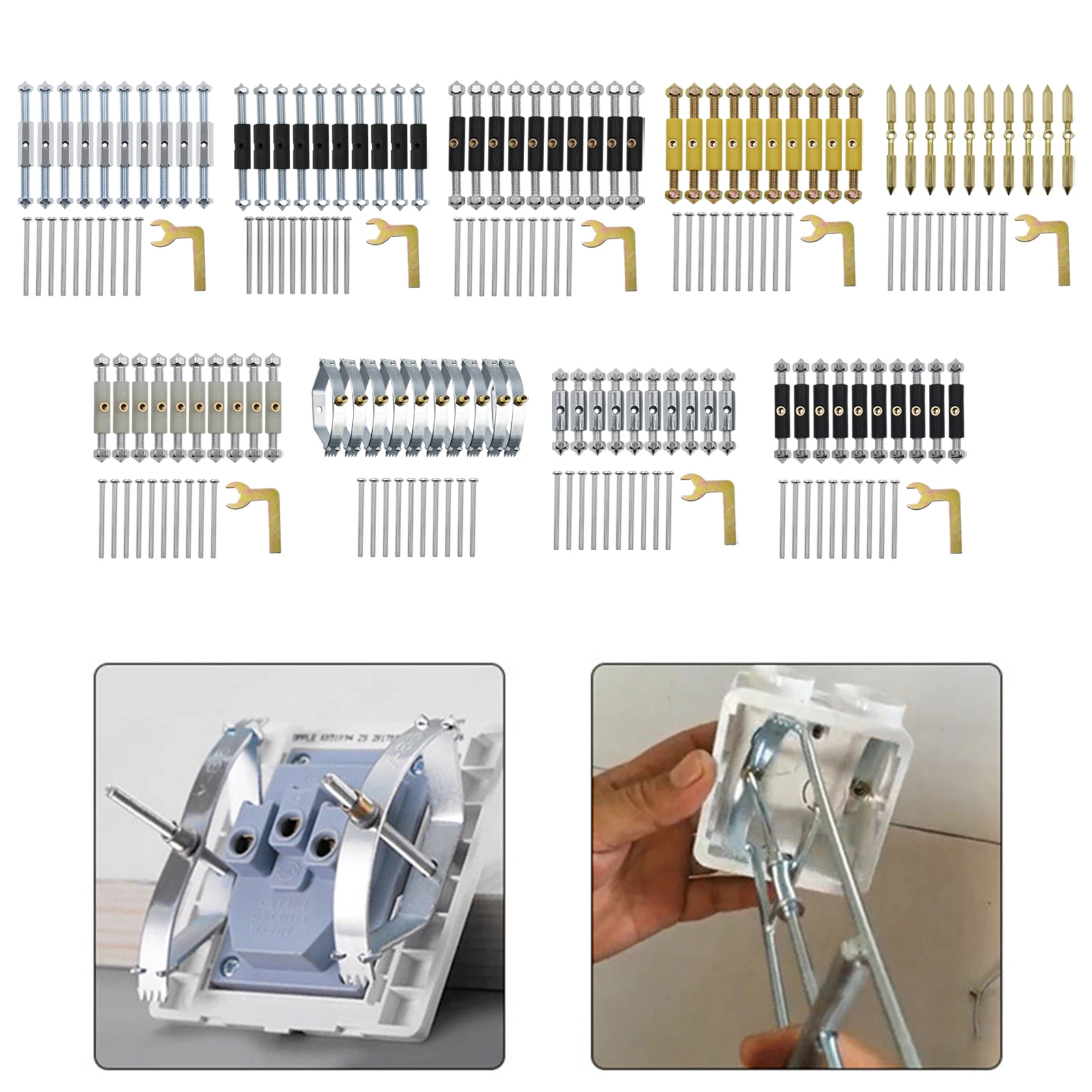 21 шт./компл. комплект опорных стержней для кассетных винтов инструмент ремонта
