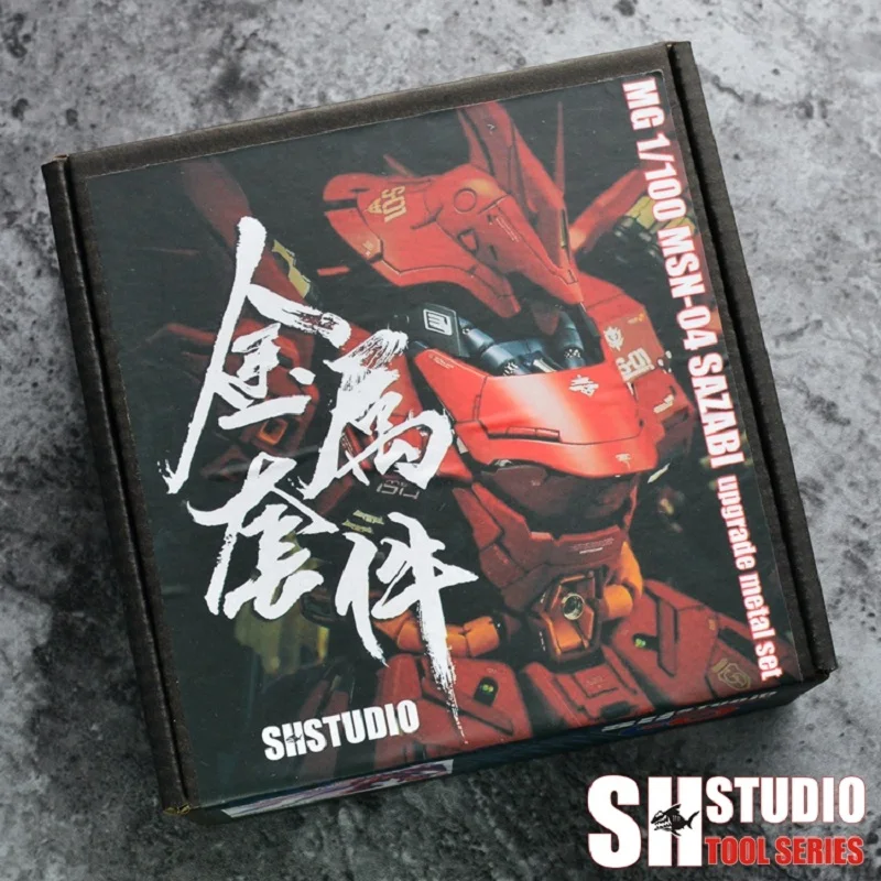 

Suit For MG 1/100 Model MSN-04 SAZABI Ver .KA Metal Parts Accessories DIY Etching Parts Modification Supplement Detail