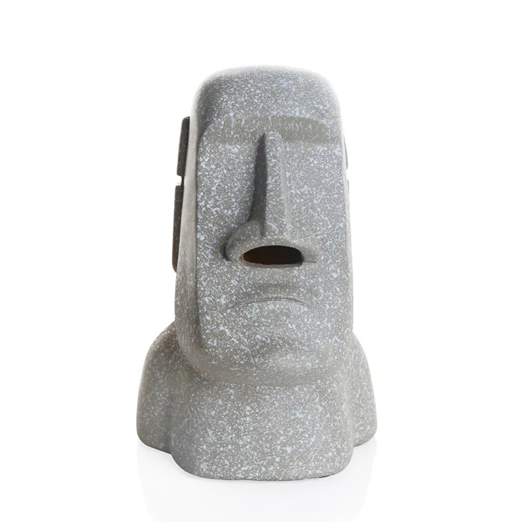 Бумажная коробка для полотенец квадратная форма Moai остров восстановления