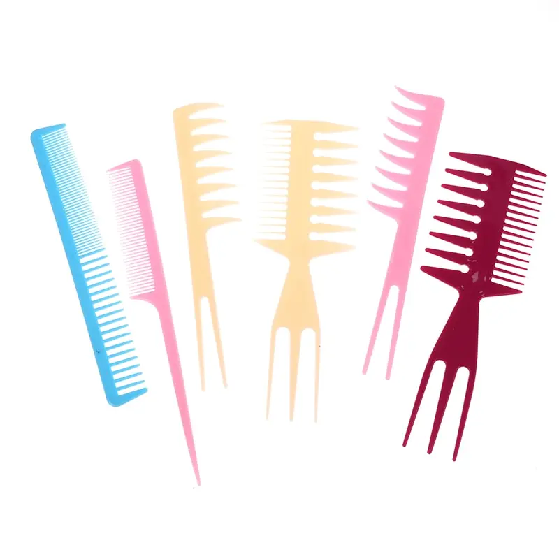 S Plastic Brush Combs Anti-static Hairbrush Modelling Tools