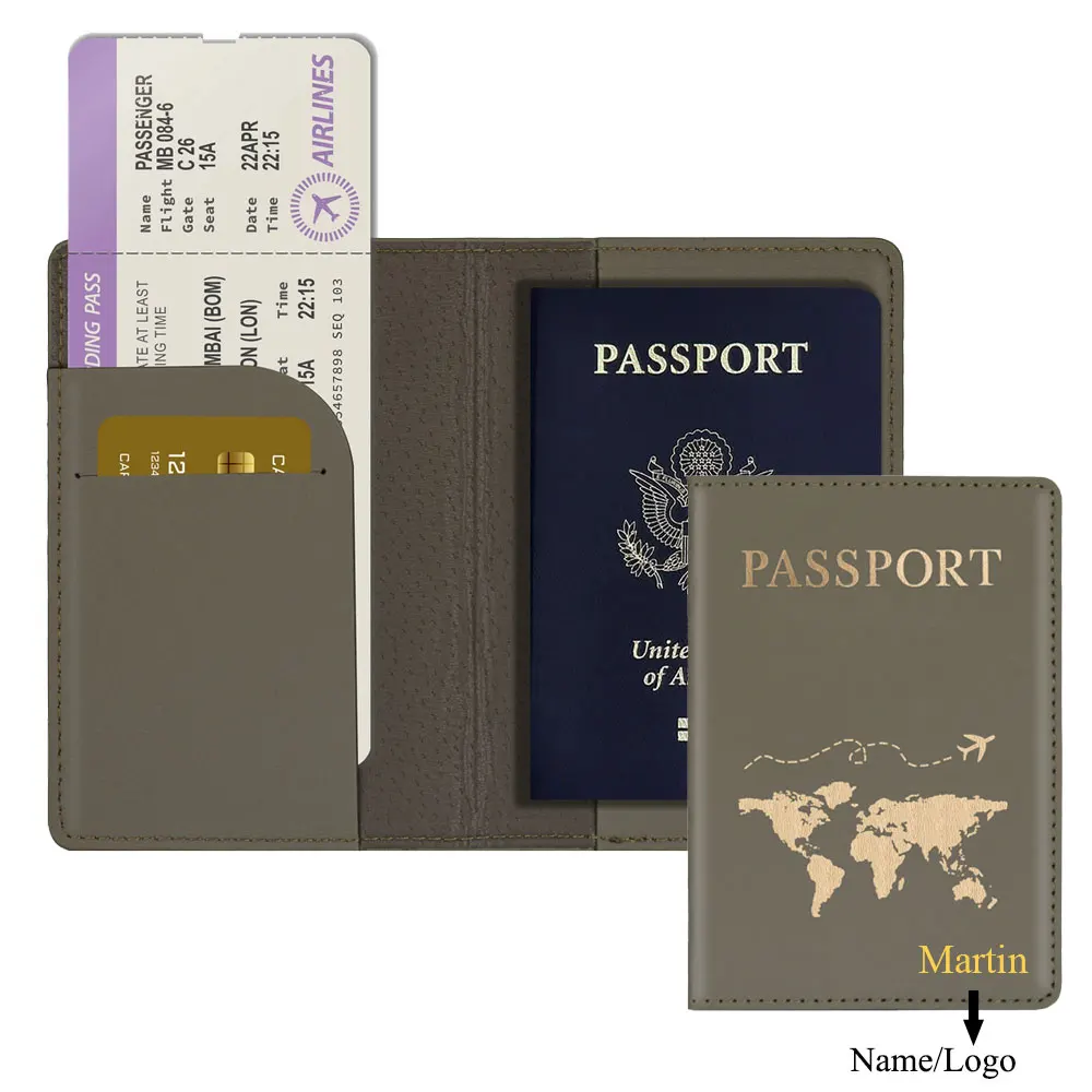 Индивидуальная простая Обложка для паспорта, Обложка для паспорта в ...