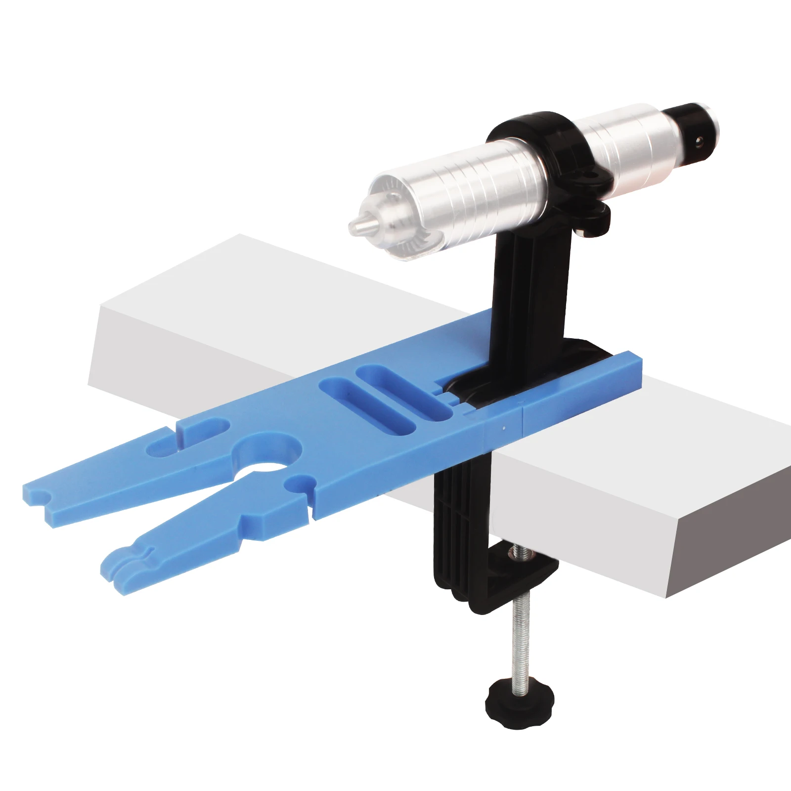 Bench Pin Clamp V-Slot C-Clamp Mount On Table Workbench Jewelers Tool Fixtures for the Table Saw
