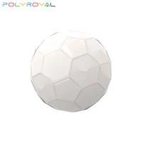 building blocks technicalal parts football white spherical ball 1 pcs moc compatible with brands toys for children 72824