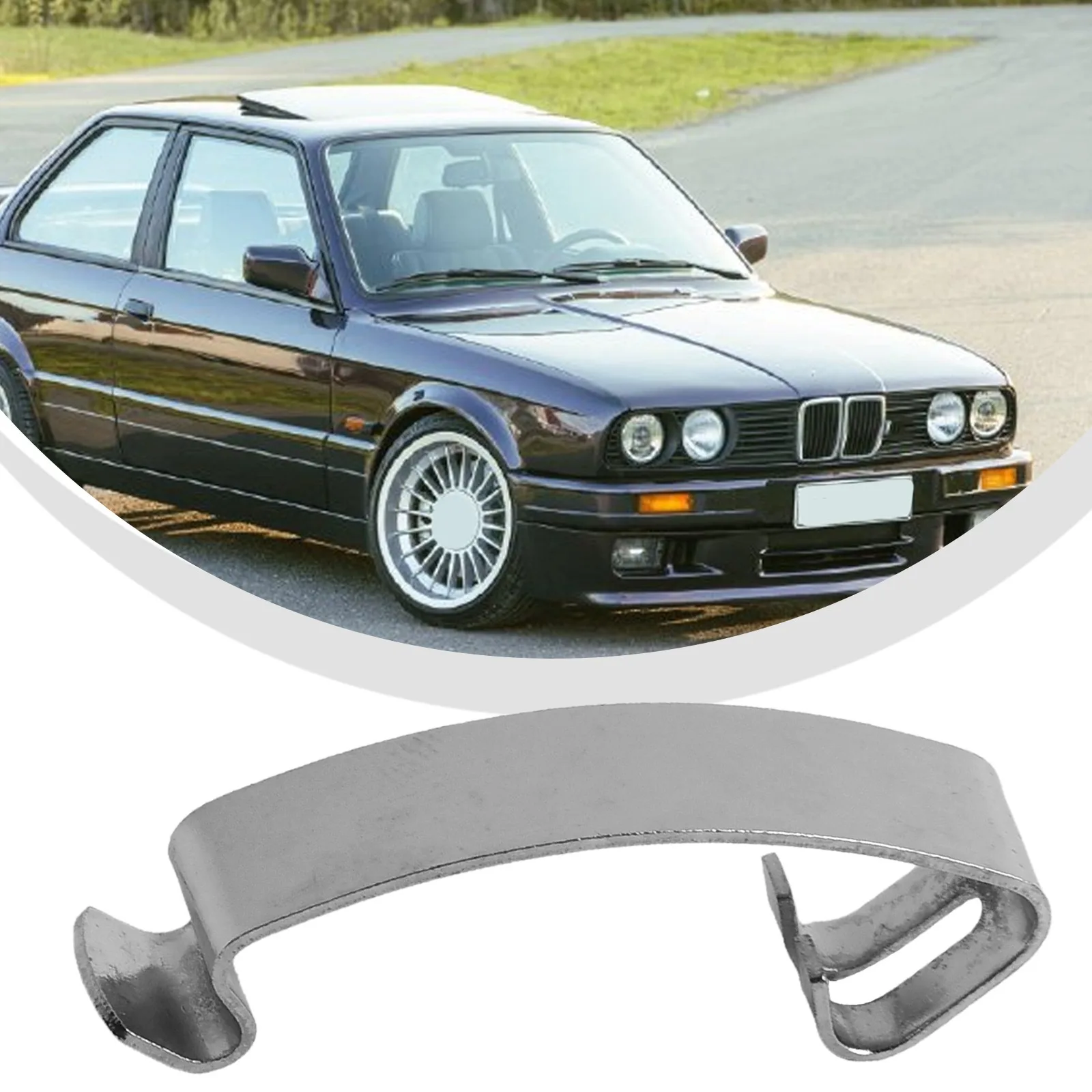 

Серебристый металл для BMW E30 E36 E46 E65, корпус воздушного фильтра двигателя, пружинный зажим, номер OEM 13711707044 Сменные автомобильные аксессуары