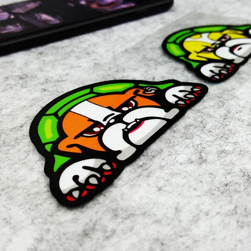 S237 Светоотражающие наклейки для автомобиля Мультфильм Rossi Pet Lucky Turtle
