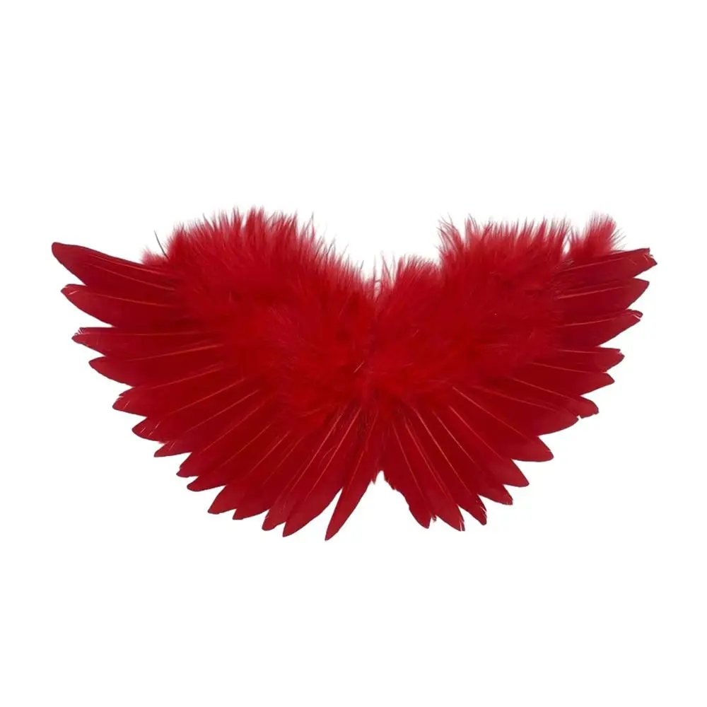 

Мини крылья ангела из ткани черные/белые/красные/розовые